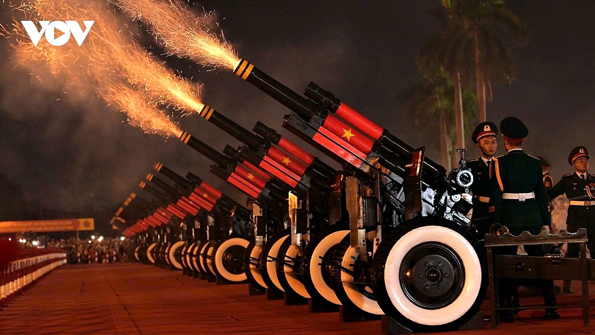 Artillery conducts live firing rehearsal ahead of National Day ceremony